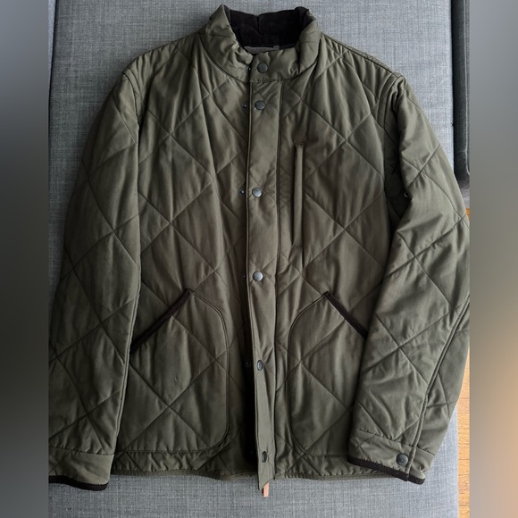 Olive padded jacket - Picture 2 of 3